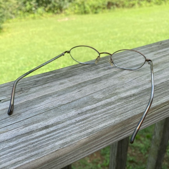 Nine West Dark bronze metallic full rim frames tortoise shell arms - Picture 5 of 8